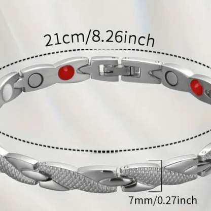Titanium 4-in-1 Magnetic Element Bracelet