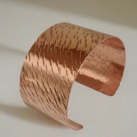 Pure Copper Cuff Bracelet 1.5"(3.8cm) Uniquely Copper