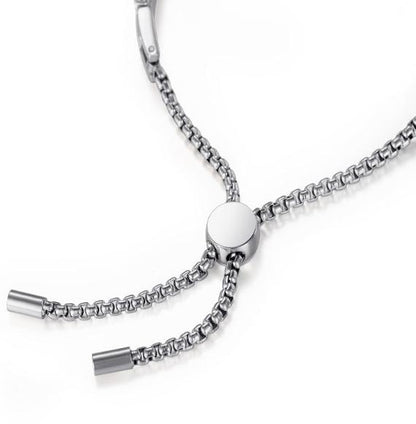 Magnetic Therapy Titanium & Cubic Zirconia Tennis Bracelet
