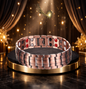 Impressive Copper 2 Row Magnetic Bracelet Crafted Natural Wellness Women & Men