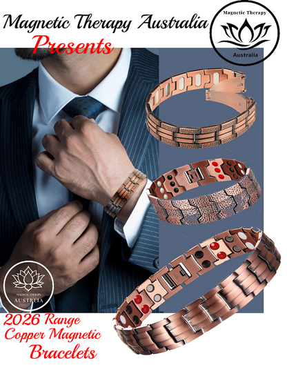 Next Generation 5 Strength (5000 gauss) Magnetic Copper Bracelet