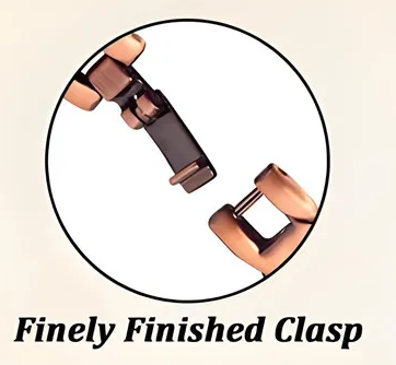 Striking 7mm Band Copper Magnetic Therapy Bracelet Better Balance
