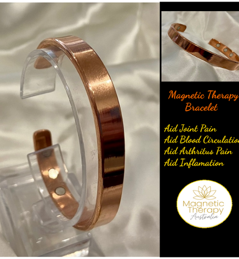 Pure Copper Magnetic Bracelet Wrist Band Natural Pain relief