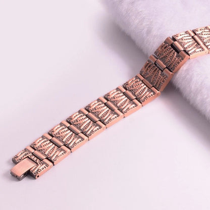 Pure Copper Magnetic Therapy Double Strength Bracelet