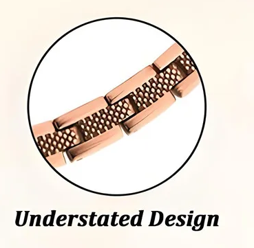 Striking 7mm Band Copper Magnetic Therapy Bracelet Better Balance