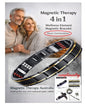 Premium Stainless Steel 4 in 1 Magnetic Therapy Bracelet - Black & Gold
