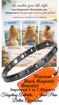 Premium Titanium Magnetic Therapy Bracelet - Alternative Wellness