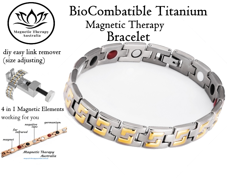 Magnetic Therapy Australia Women’s Titanium Bracelet Health & Comfort