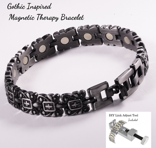 Gothic Valor Titanium Magnetic Bracelet