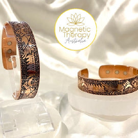 Dragon Legend in Solid Copper Magnetic Therapy Bracelet