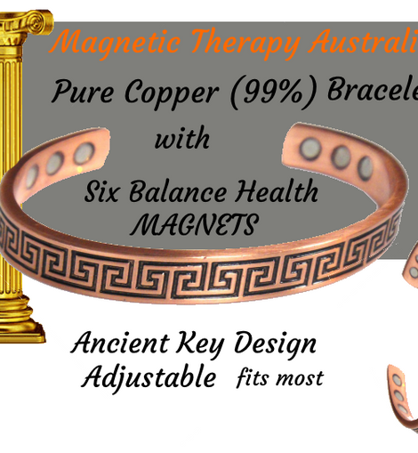 Amazon.com: MagnetRX® Magnetic Copper Bracelet Cuff – Elegant Pure Copper  Bangle – Unisex Magnetic Copper Bracelets for Men & Women (Large) : Health  & Household