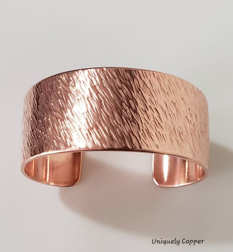 Pure Copper Cuff Bracelet 1.5