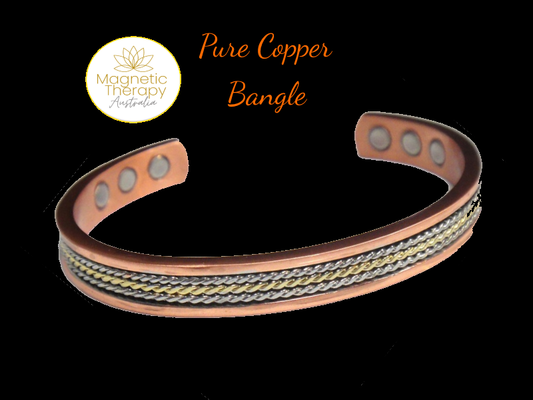 Ladies Pure Copper Bangle