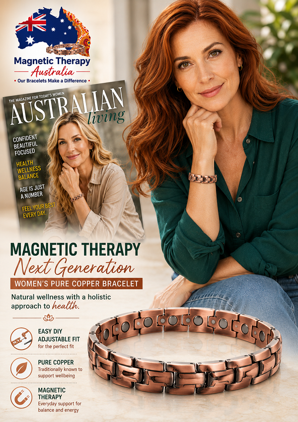 Next Generation Magnetic Therapy Bracelet Natural Holistic Benefits -MT916