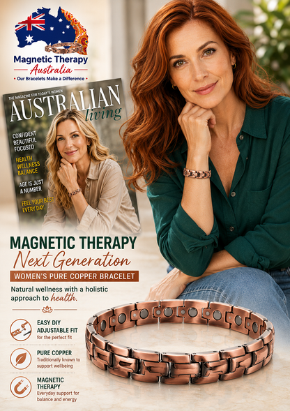 Next Generation Magnetic Therapy Bracelet Natural Holistic Benefits -MT916