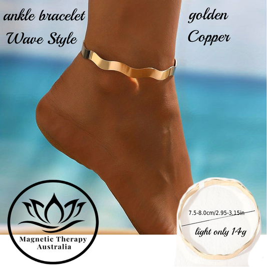 Ankle Bracelet Pure Copper light weight 14g
