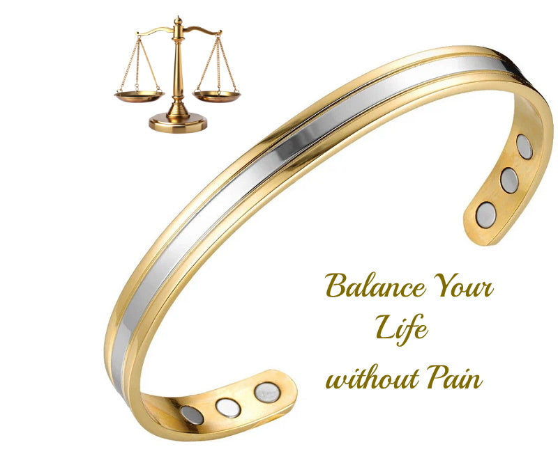 Magnetic Therapy Copper Bracelet Hand Crafted - Energy & Balance