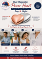 Magnetic Therapy Copper Power Heart Natural Support, Every Day Relief