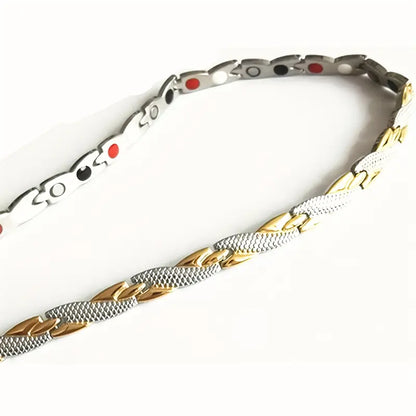 Women's Titanium Steel Magnetic Therapy Necklace