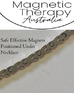 Women's Magnetic Therapy Necklace Fine Jewellery with Pain Assist Therapy