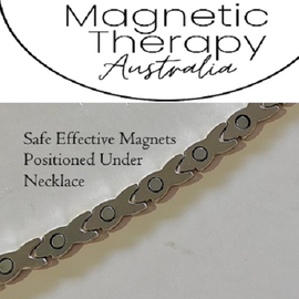 Women's Magnetic Therapy Necklace Fine Jewellery with Pain Assist Therapy