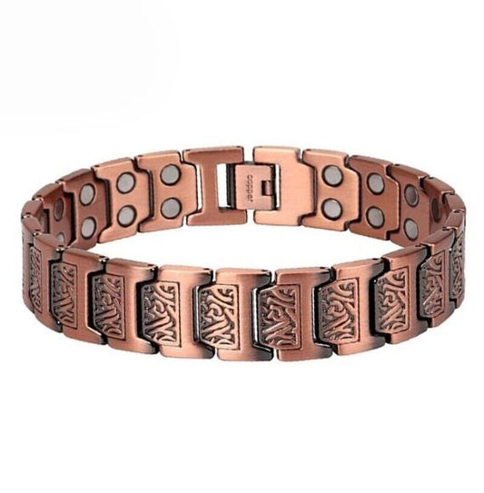 Solid Copper Magnetic Therapy Health Bracelet